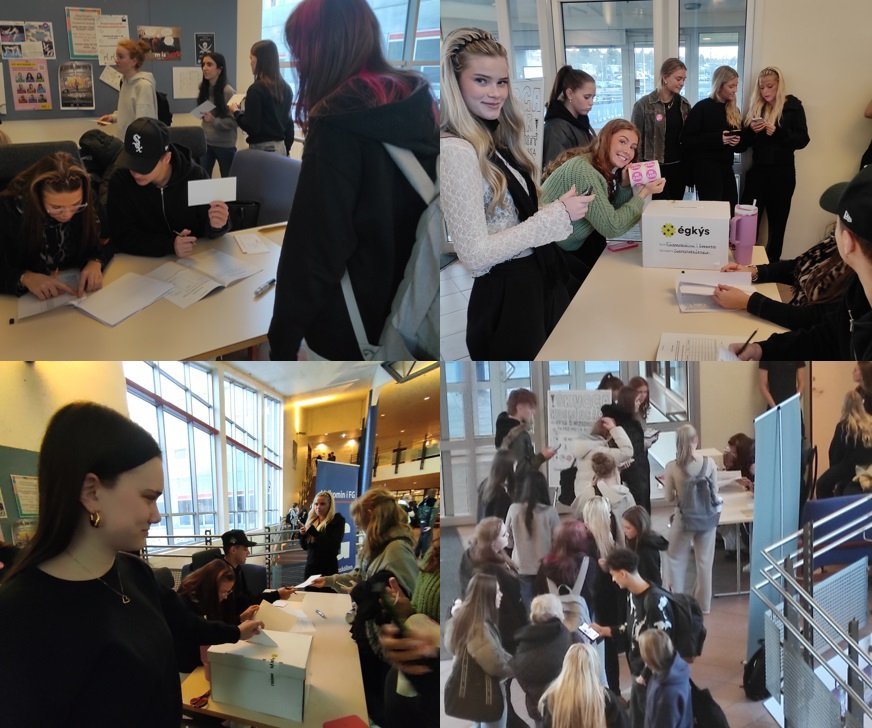 Skuggakosning fór fram í FG 21.nóvember