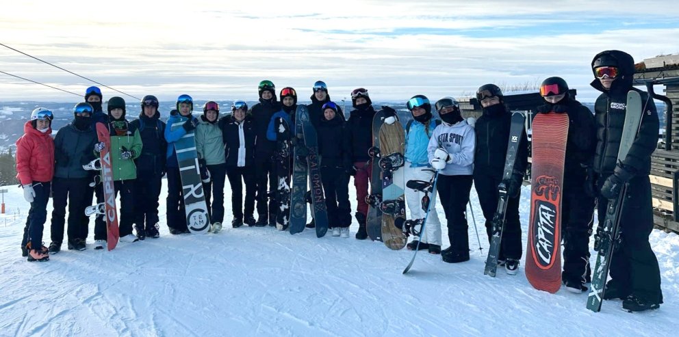 FG fór í fína skíðaferð til Noregs um mánaðarmótin jan/feb.