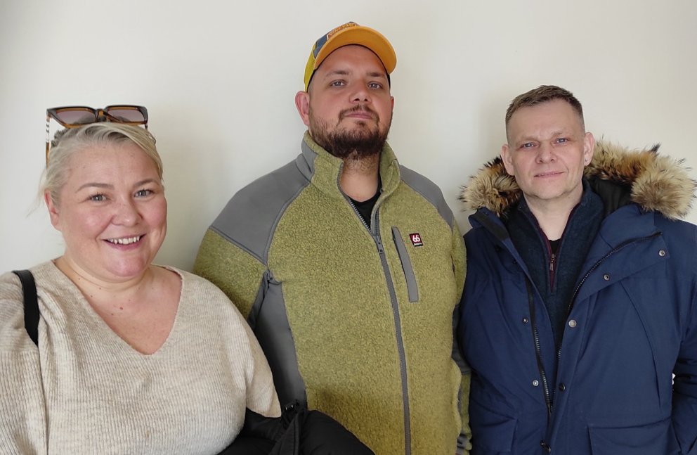 Védís, Ingólfur og Guðmundur komu frá réttindafélagi fanga, Afstöðu og fræddu nemendur í Afbrotafræð&hellip;