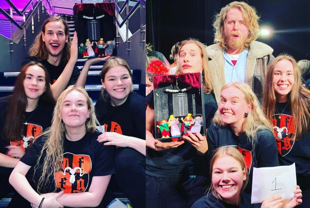 Lið FG sigraði í spunakeppni