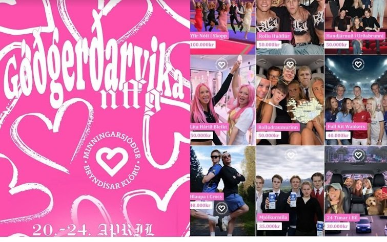 NFFG stendur fyrir góðgerðarviku