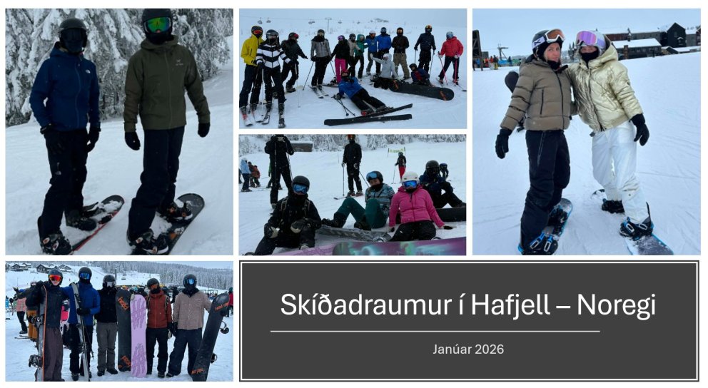 Góð ferð til Hafjell