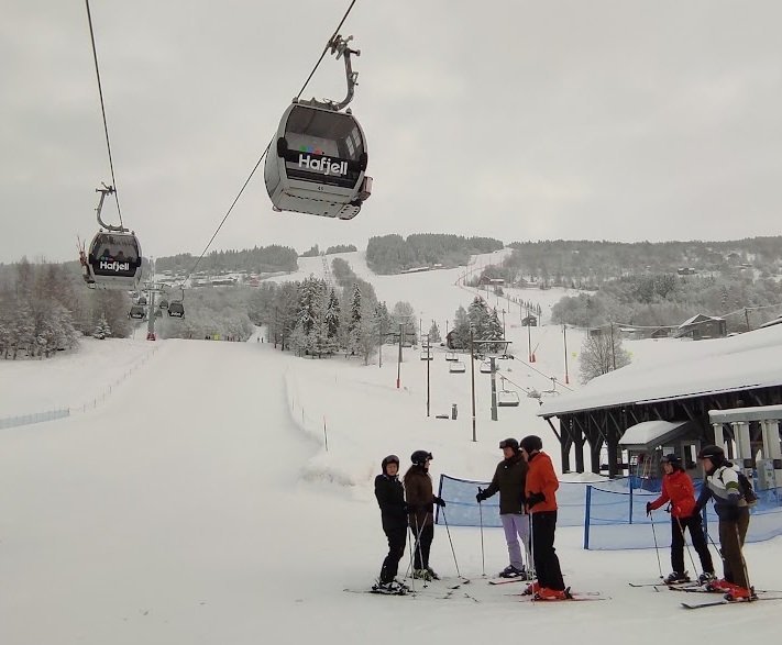 Hafjell er eitt besta og vinsælasta skíðasvæði Noregs