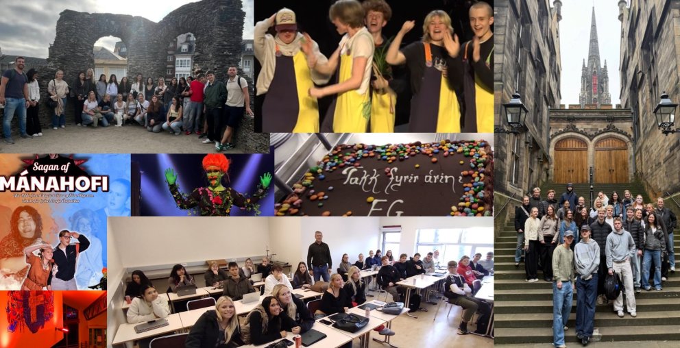 Það var engin lognmolla á haustönn 2025 í FG.