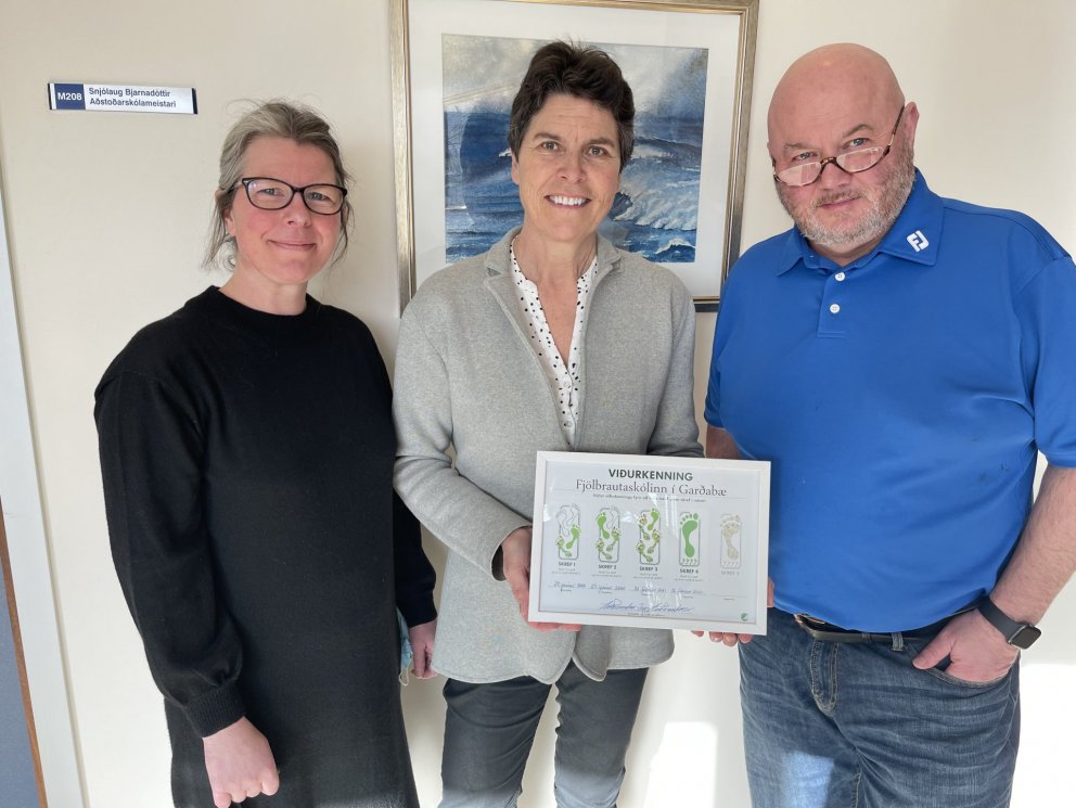 FG er komið með fjögur græn skref af fimm.