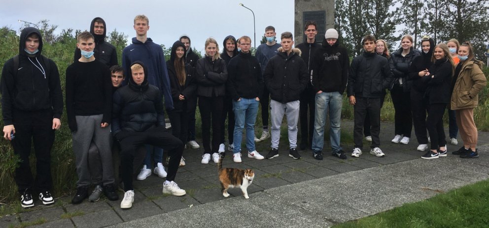 Mjá, mjá, sagði kisa og stal senunni