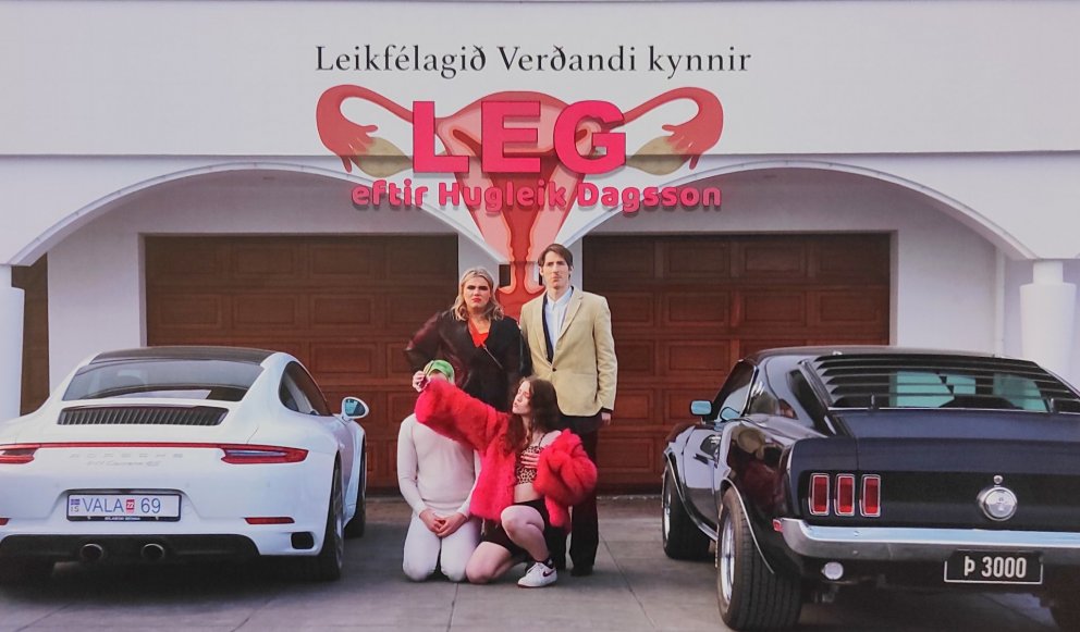LEG er nýr söngleikur eftir Hugleik Dagsson, frumsýndur föstudaginn 26.mars í FG. Leikstjóri er Birn…