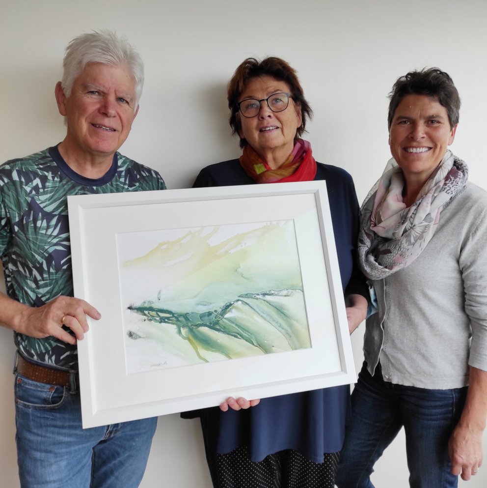 FG fékk vatnslitamynd