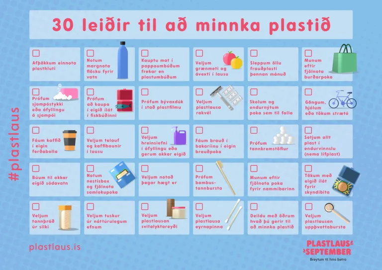 FG með í plastlausum september