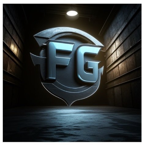 FG er komið á fulla fart í rafíþróttum (merkið hannaði Stefán Guðjohnsen).