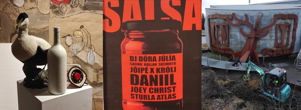 Lækurinn spræki fær uppfærslu (t.h.).