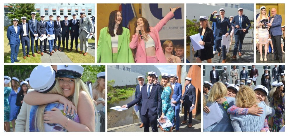 Alls kvöddu 117 nemendur FG þann 28.maí í blíðunni.