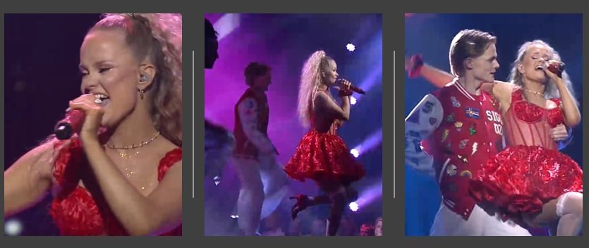 Sigga Ózk er komin í úrslit Söngvakeppninnar.