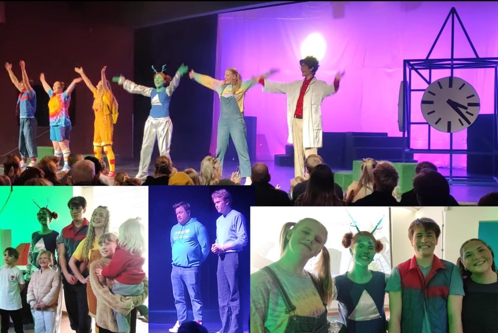 Leikfélagið Verðandi safnaði fyrir UNICEF á góðgerðarsýningu þann 2. nóvember síðastliðinn