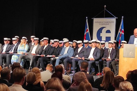 Brautskráning í Urðarbrunni 18.nóvember 2022.