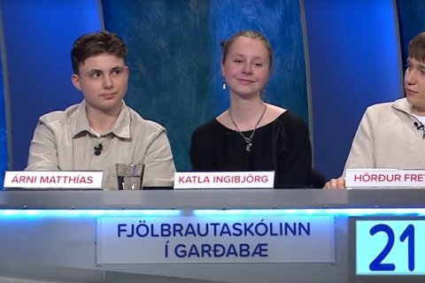 Lið FG lauk keppni í Gettu betur 2025 þann 12.febrúar, en við þökkum Árna, Kötlu og Herði kærlega fy…