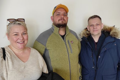 Védís, Ingólfur og Guðmundur komu frá réttindafélagi fanga, Afstöðu og fræddu nemendur í Afbrotafræð&hellip;