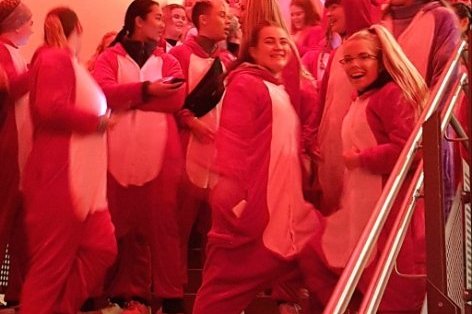 Rauðklæddur hópur 