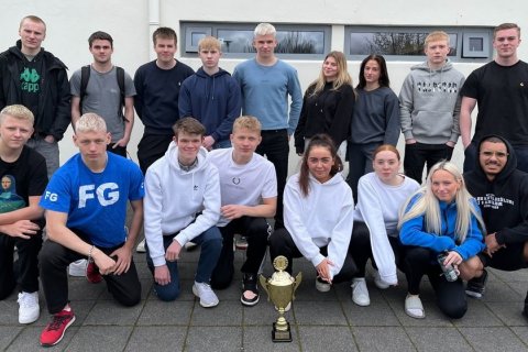 Keppendur FG sem unnu, til hamingju.