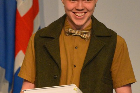 Egill Andrason, dúx á vorönn 2020