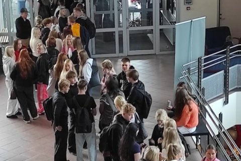 Það var röð í fyrsta grill NFFG, en þau eiga eftir að verða fleiri.