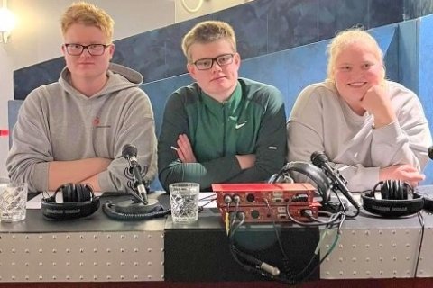 Lið FG í Gettu betur: Aron Unnarsson, Jónas Bjarki Björnsson og Brynja Sævarsdóttir.