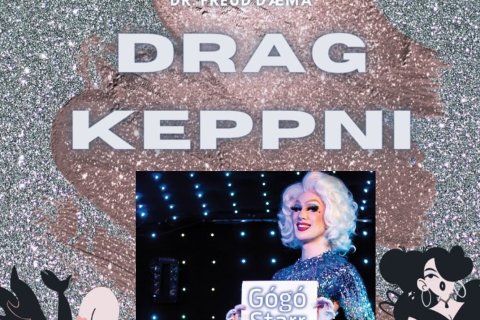 Gógó Starr verður kynnir og dómari á Dragkvöldinu.