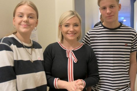 Mennta og menningarmálaráðherra heimsótti FG