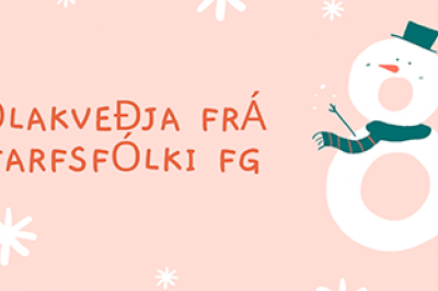 Jólakveðja frá okkur til ykkar