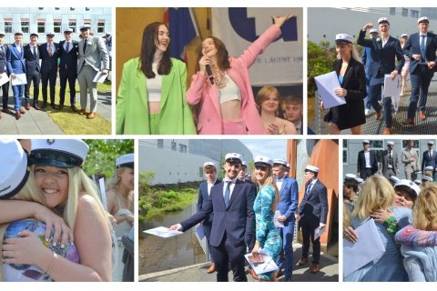 Alls kvöddu 117 nemendur FG þann 28.maí í blíðunni.