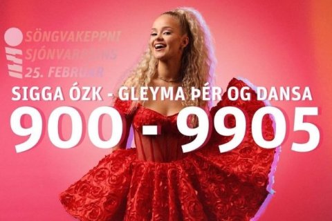 Sigga Ózk freistar þess að komast í Eurovision í Liverpool.