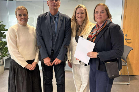 Tinna, Guðmundur Ingi, Fríða og Anna María