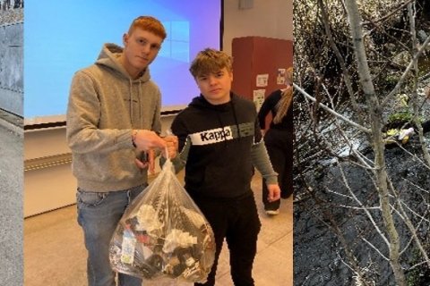 Mikilvægt er að halda umhverfinu hreinu.