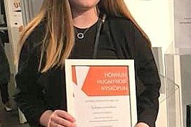 Fékk verðlaun fyrir neyðarhnapp